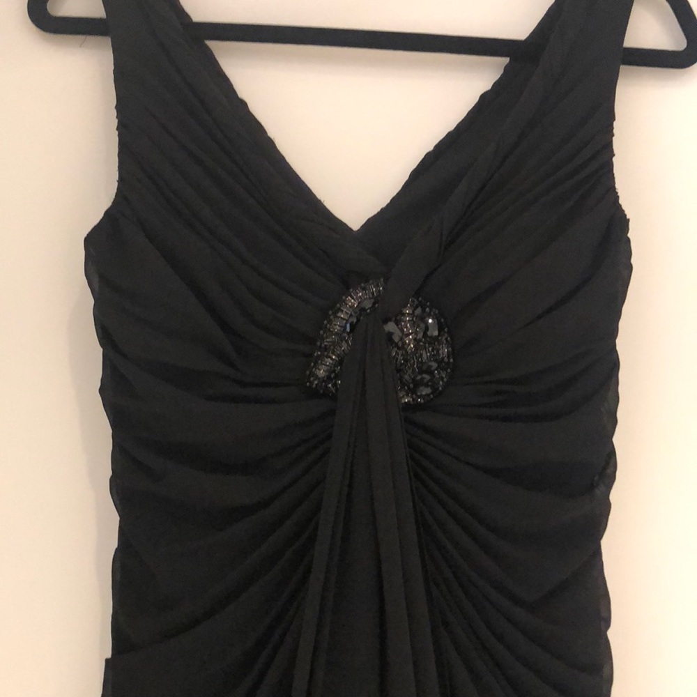 Black short evening dress size 6